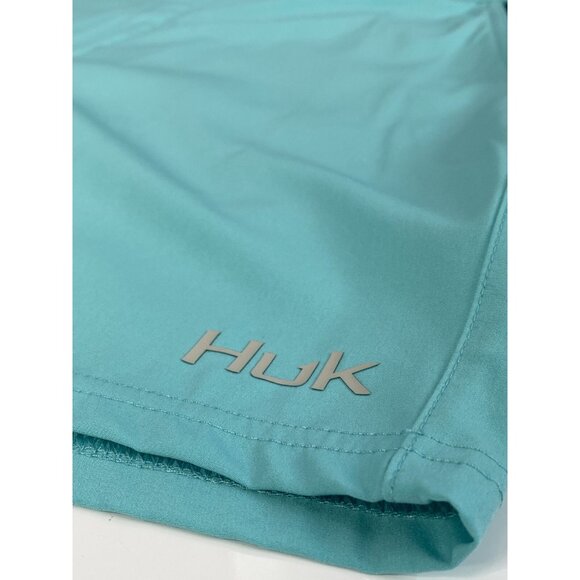 Huk Lowcountry 6" Performance Men’s XXXL Fishing Shorts Seafoam Green NWT Chino - Picture 4 of 16